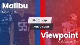 Matchup: Malibu  vs. Viewpoint  2018