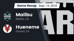 Recap: Malibu  vs. Hueneme  2018