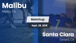 Matchup: Malibu  vs. Santa Clara  2018