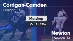 Matchup: Corrigan-Camden vs. Newton  2016