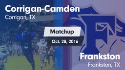 Matchup: Corrigan-Camden vs. Frankston  2016