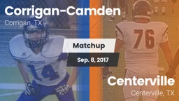 Matchup: Corrigan-Camden vs. Centerville  2017