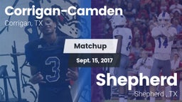 Matchup: Corrigan-Camden vs. Shepherd  2017