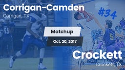 Matchup: Corrigan-Camden vs. Crockett  2017