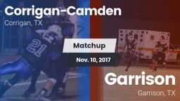 Matchup: Corrigan-Camden vs. Garrison  2017