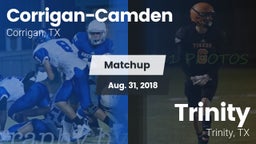 Matchup: Corrigan-Camden vs. Trinity  2018