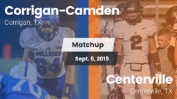 Matchup: Corrigan-Camden vs. Centerville  2019