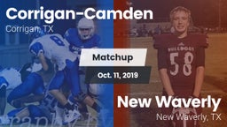 Matchup: Corrigan-Camden vs. New Waverly  2019