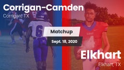 Matchup: Corrigan-Camden vs. Elkhart  2020