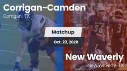 Matchup: Corrigan-Camden vs. New Waverly  2020