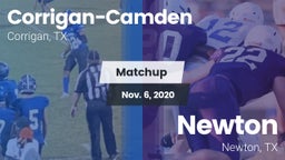 Matchup: Corrigan-Camden vs. Newton  2020