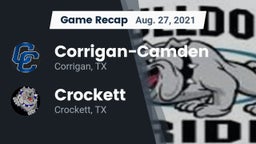 Recap: Corrigan-Camden  vs. Crockett  2021