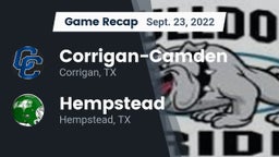Recap: Corrigan-Camden  vs. Hempstead  2022