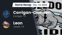 Recap: Corrigan-Camden  vs. Leon  2022