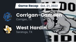Recap: Corrigan-Camden  vs. West Hardin  2022