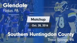 Matchup: Glendale vs. Southern Huntingdon County  2016