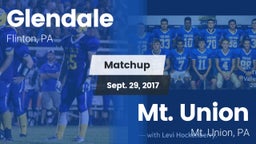 Matchup: Glendale vs. Mt. Union  2017