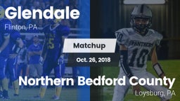 Matchup: Glendale vs. Northern Bedford County  2018