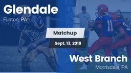 Matchup: Glendale vs. West Branch  2019