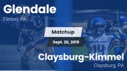 Matchup: Glendale vs. Claysburg-Kimmel  2019