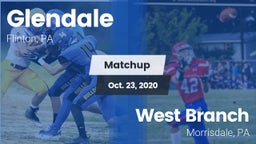 Matchup: Glendale vs. West Branch  2020