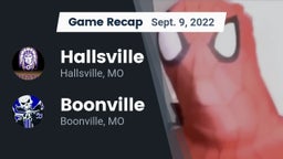 Recap: Hallsville  vs. Boonville  2022