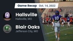 Recap: Hallsville  vs. Blair Oaks  2022