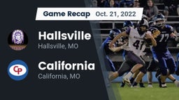 Recap: Hallsville  vs. California  2022