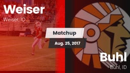 Matchup: Weiser vs. Buhl  2017