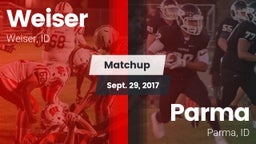 Matchup: Weiser vs. Parma  2017