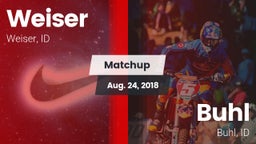 Matchup: Weiser vs. Buhl  2018