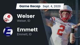 Recap: Weiser  vs. Emmett  2020