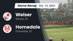 Recap: Weiser  vs. Homedale  2021
