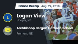 Recap: Logan View  vs. Archbishop Bergan Catholic School 2018