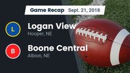 Recap: Logan View  vs. Boone Central  2018