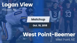 Matchup: Logan vs. West Point-Beemer  2018