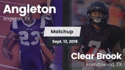 Matchup: Angleton vs. Clear Brook  2019