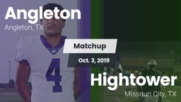 Matchup: Angleton vs. Hightower  2019