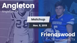 Matchup: Angleton vs. Friendswood  2019