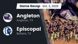 Recap: Angleton  vs. Episcopal  2020