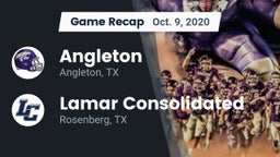 Recap: Angleton  vs. Lamar Consolidated  2020