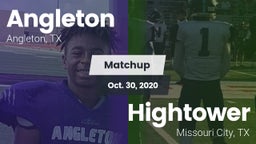 Matchup: Angleton vs. Hightower  2020