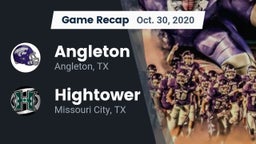 Recap: Angleton  vs. Hightower  2020