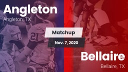 Matchup: Angleton vs. Bellaire  2020