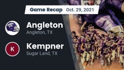 Recap: Angleton  vs. Kempner  2021
