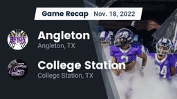 Recap: Angleton  vs. College Station  2022