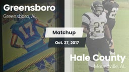 Matchup: Greensboro vs. Hale County  2017