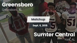 Matchup: Greensboro vs. Sumter Central  2019