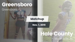 Matchup: Greensboro vs. Hale County  2019
