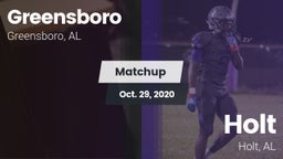 Matchup: Greensboro vs. Holt  2020